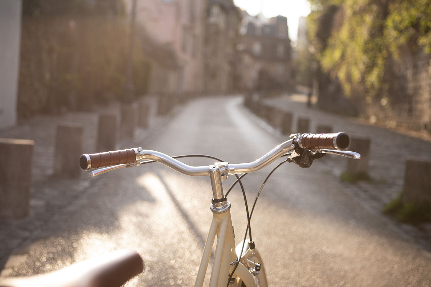 Vélo Urbain InFiné Cycles Flâneuse - Crème