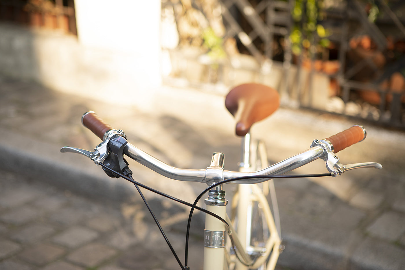 Vélo Urbain InFiné Cycles Flâneuse - Crème