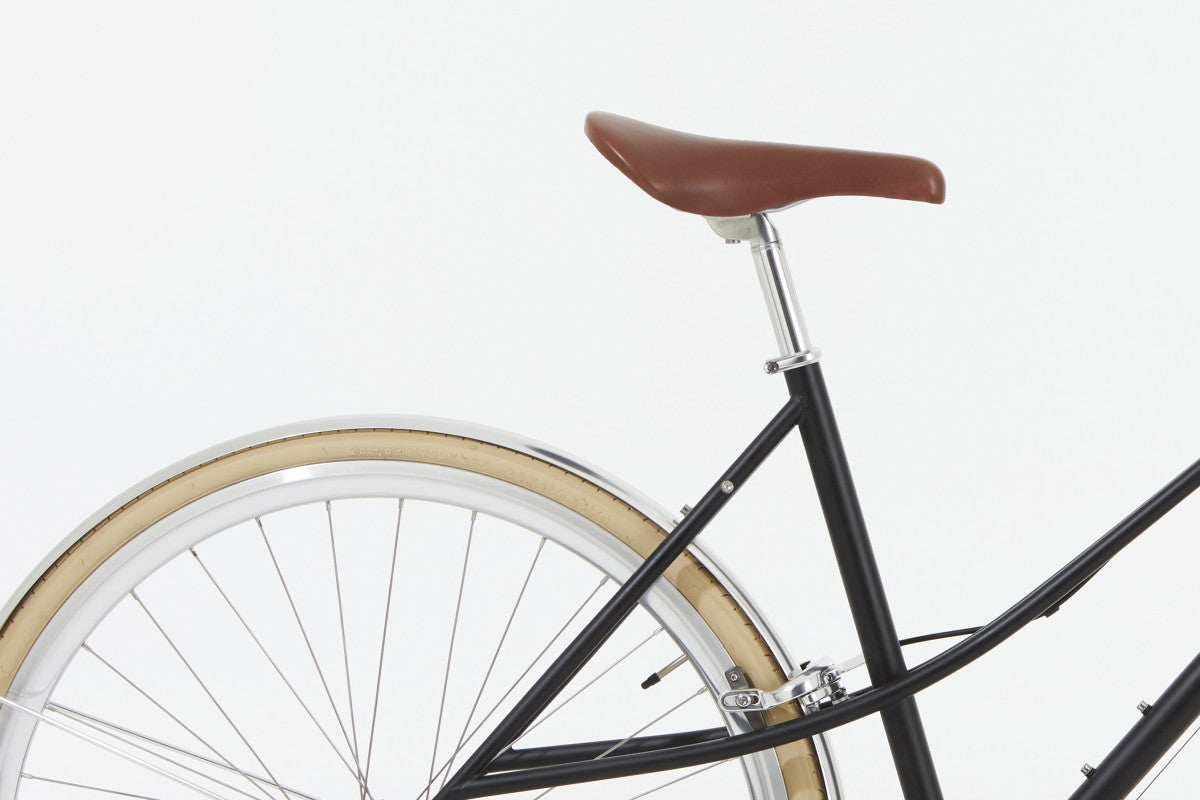 Vélo Urbain InFiné Cycles Flâneuse - Noir Mat