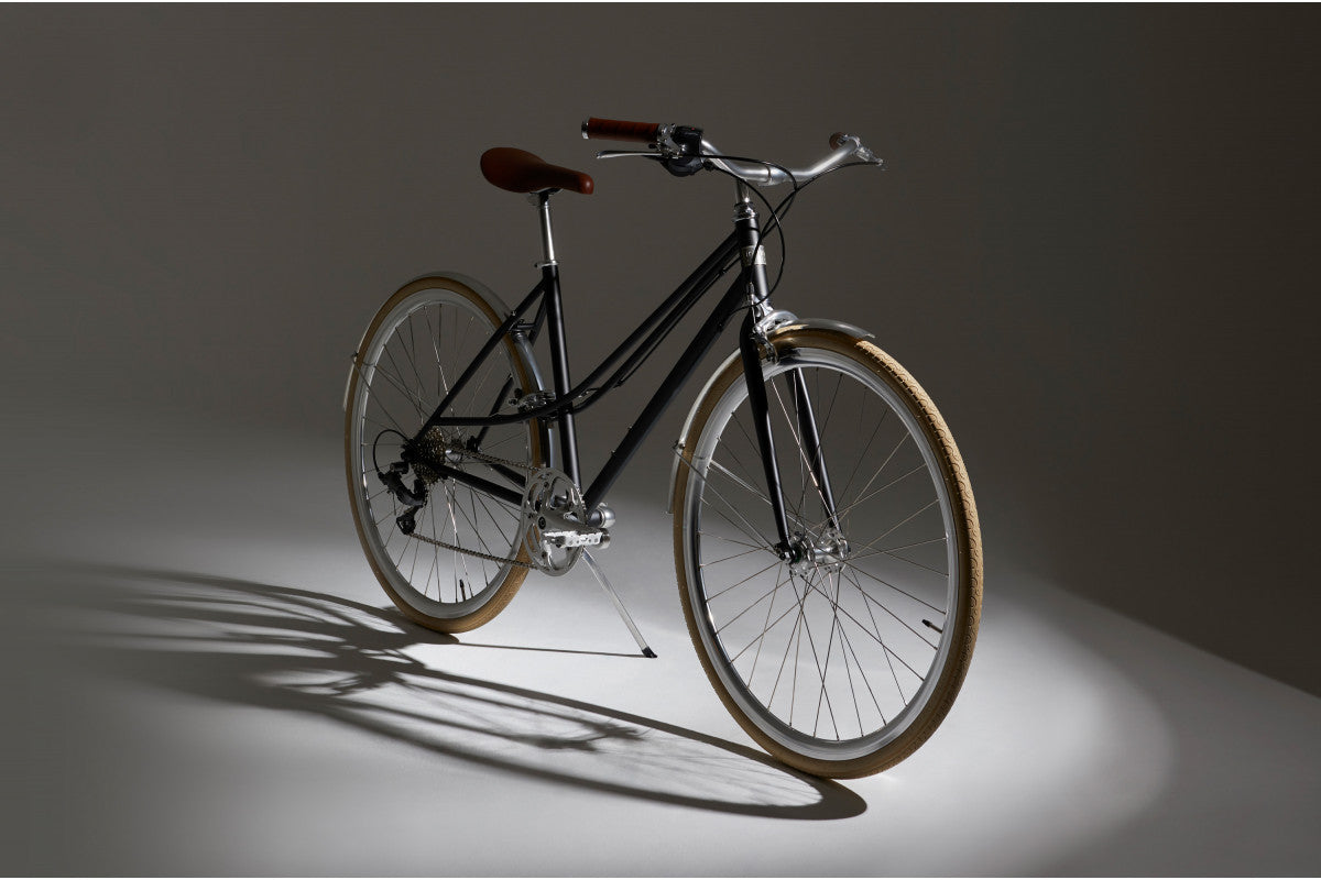 Vélo Urbain InFiné Cycles Flâneuse - Noir Mat