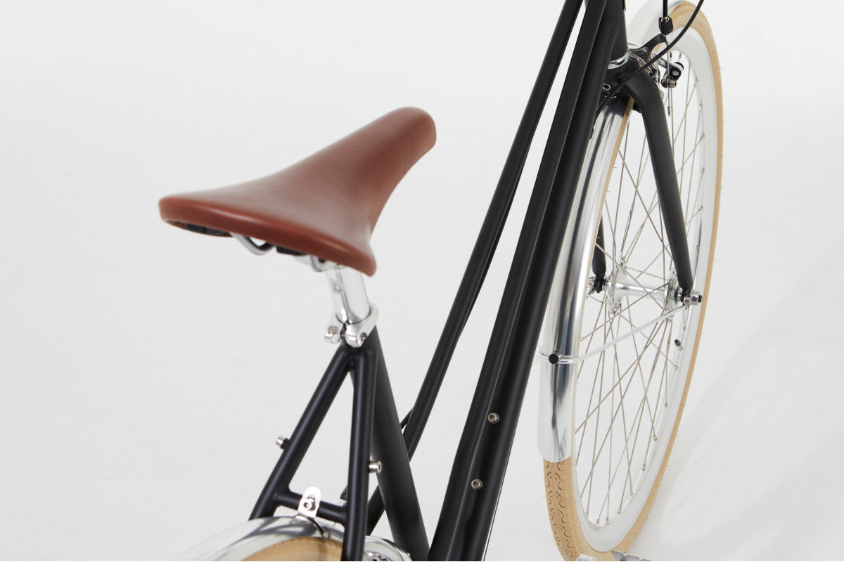 Vélo Urbain InFiné Cycles Flâneuse - Noir Mat