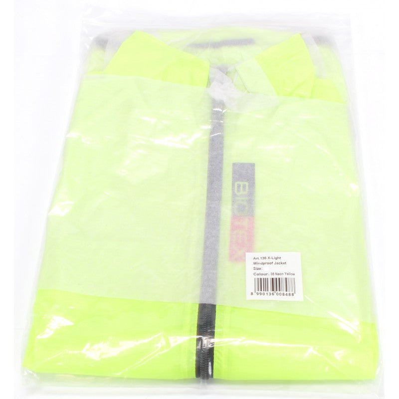Veste coupe-vent réfléchissante Biotex Fluo