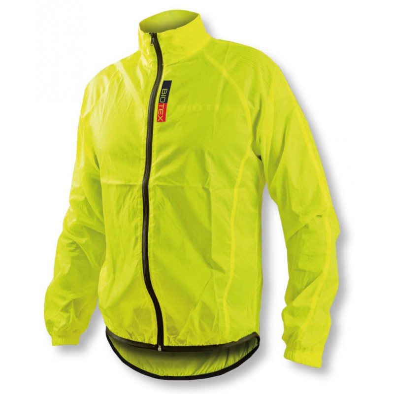 Veste coupe-vent réfléchissante Biotex Fluo