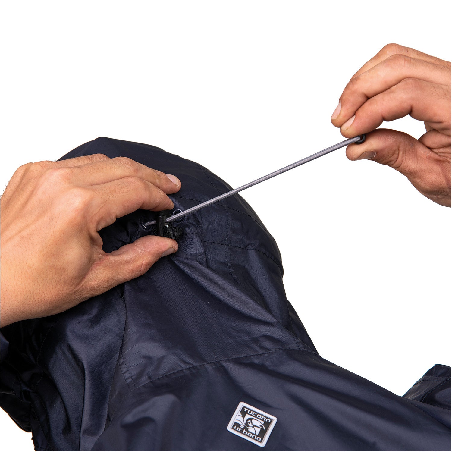 Veste de vélo imperméable compacte Tucano Urbano Nano Rain Start