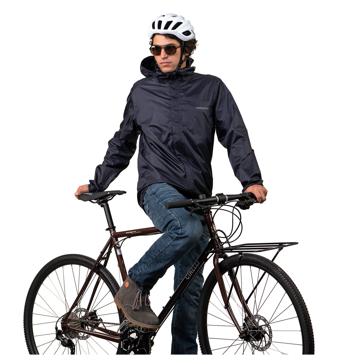 Veste de vélo imperméable compacte Tucano Urbano Nano Rain Start
