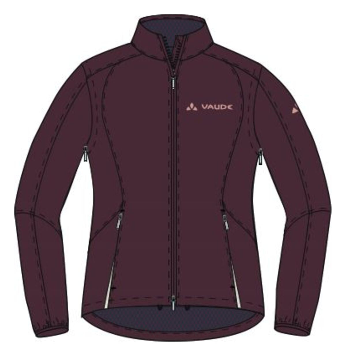 Veste de vélo pour femme Dundee Classic ZO Vaude