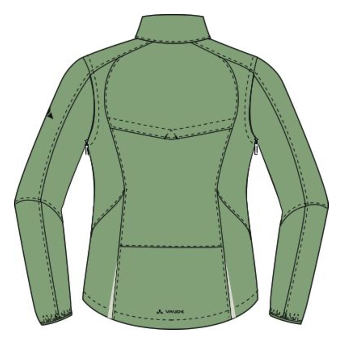 Veste de vélo pour femme Dundee Classic ZO Vaude