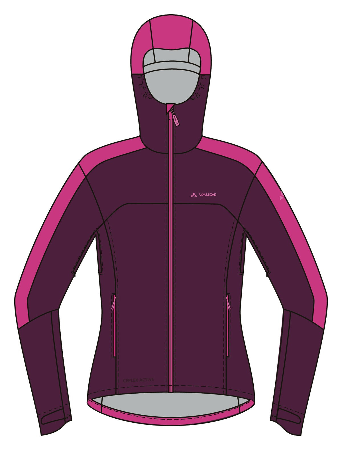 Veste de vélo pour femme Moab Rain II Vaude