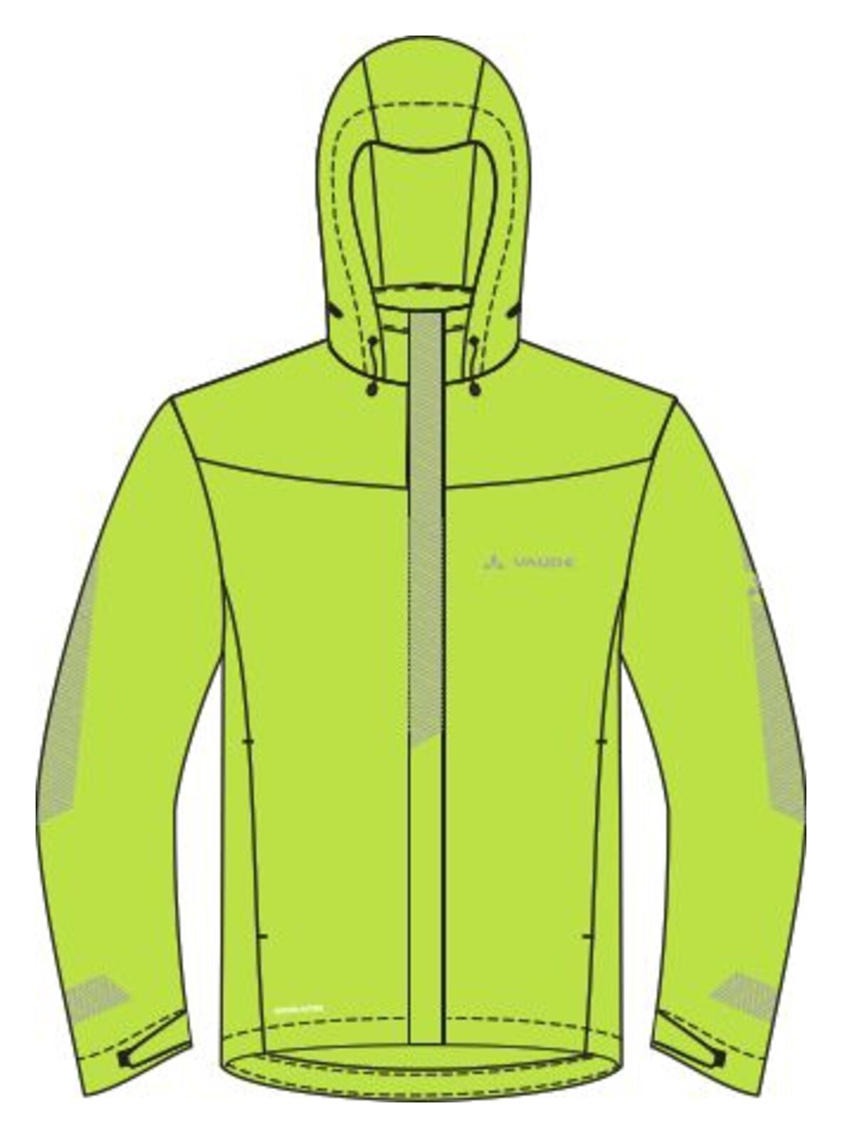Veste de vélo pour homme Luminum II Vaude