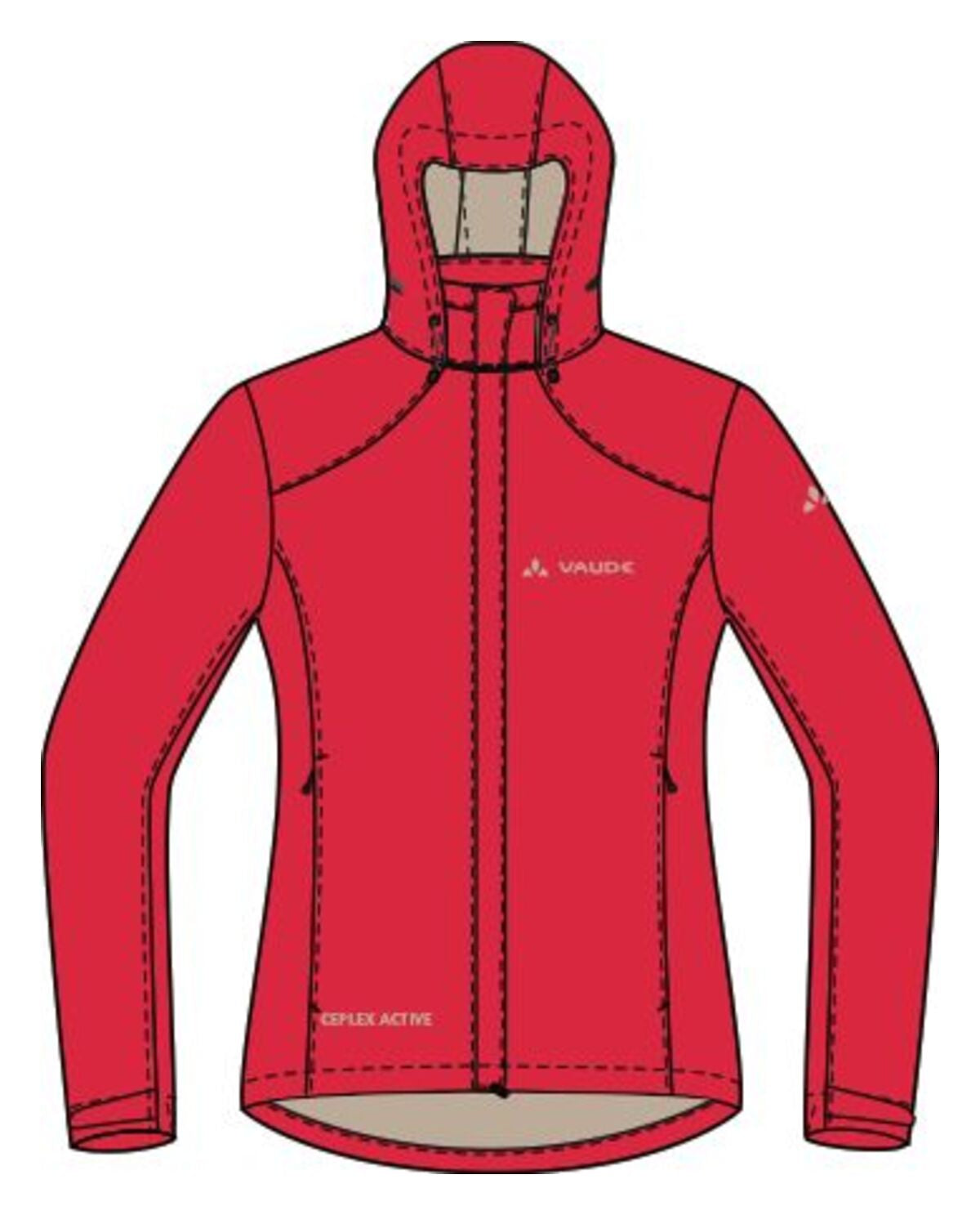 Veste légère de vélo pour femme Escape Vaude