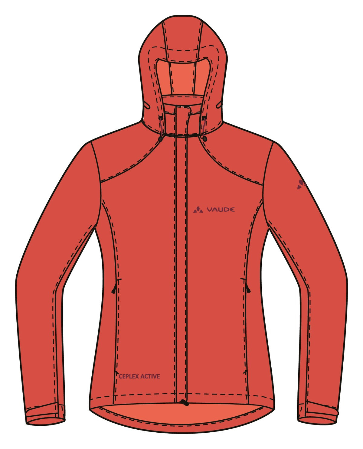 Veste légère de vélo pour femme Escape Vaude