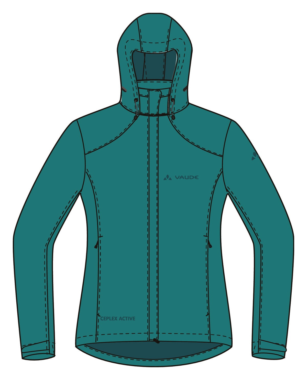 Veste légère de vélo pour femme Escape Vaude