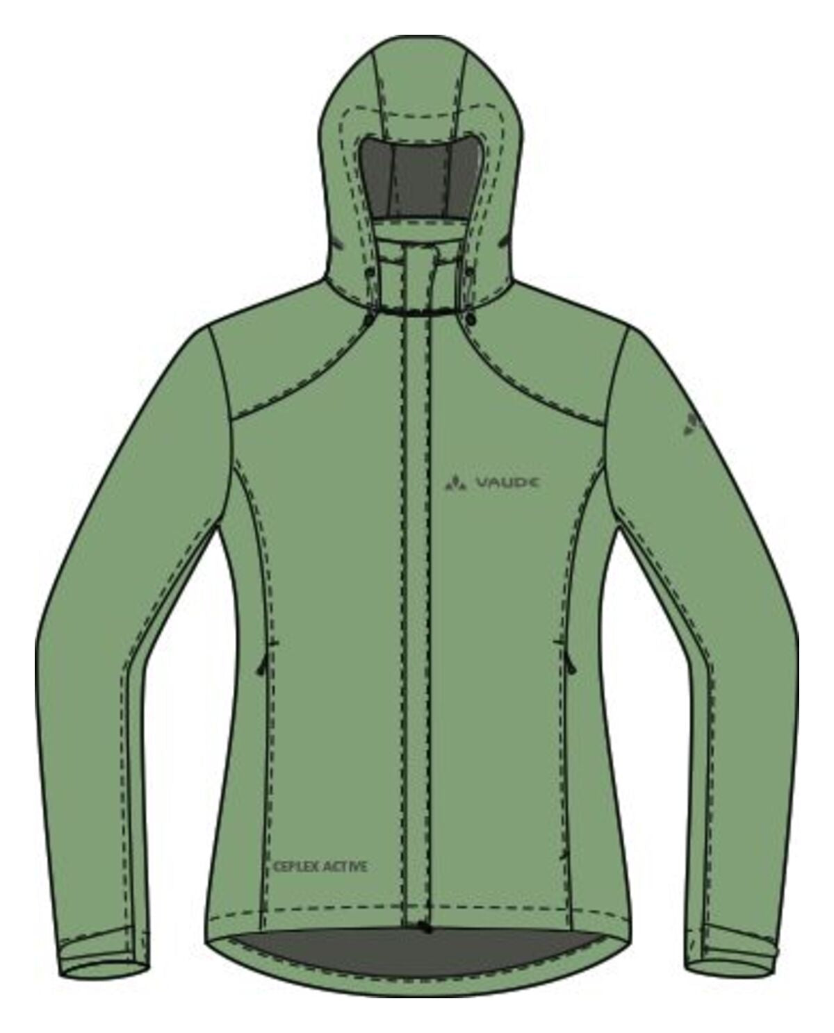 Veste légère de vélo pour femme Escape Vaude