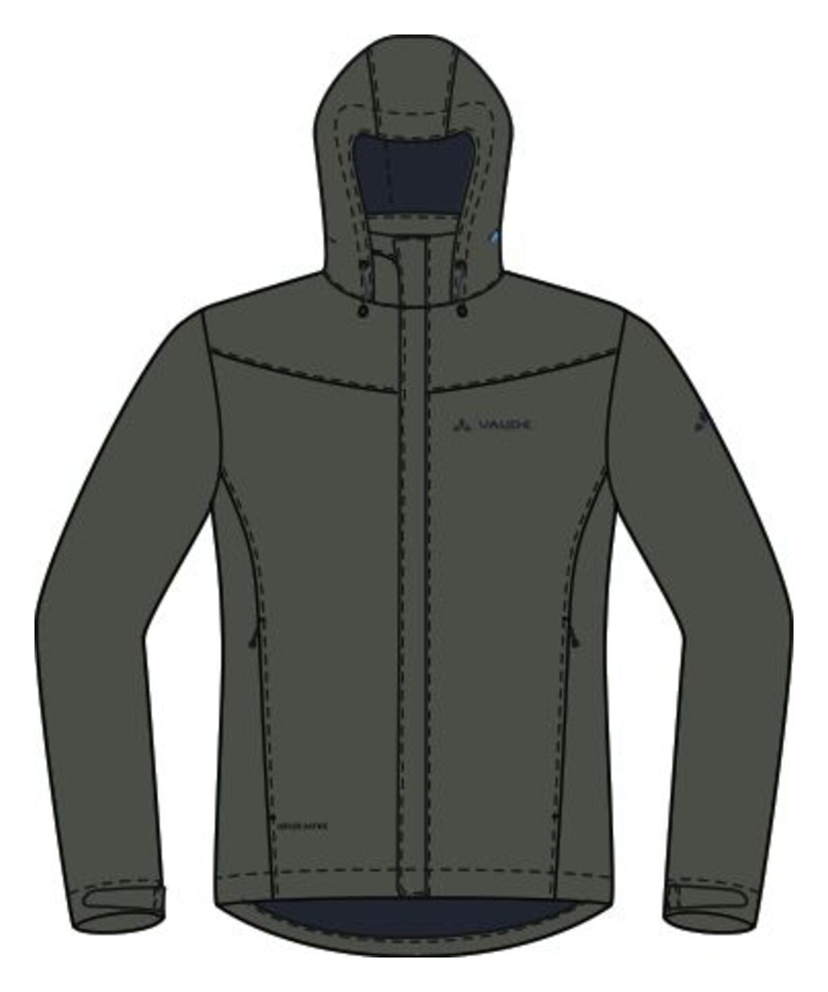 Veste légère de vélo pour homme Escape Vaude